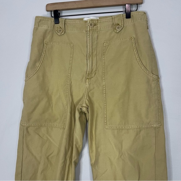 ANTHROPOLOGIE Citizens of Humanity Louise Cargo Khaki Pants Amber Size 30 - Picture 6 of 8